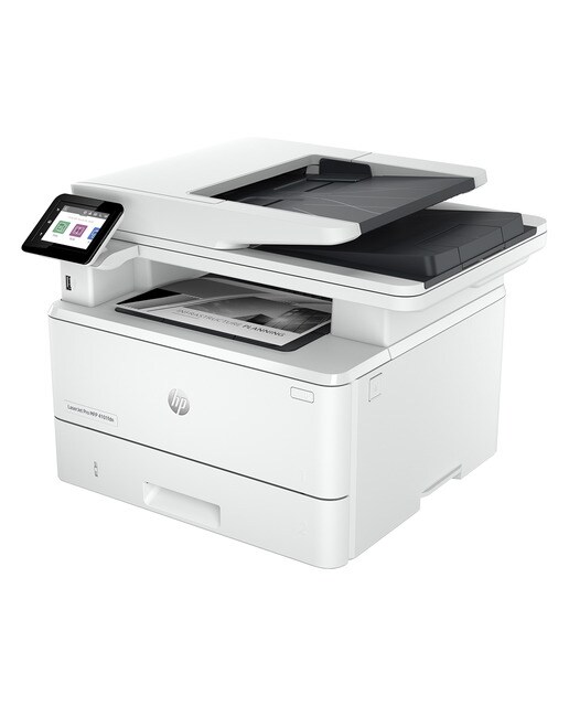 Impresora Multifunción HP LaserJet Pro MFP 4102fdn, Fax Blanco-2