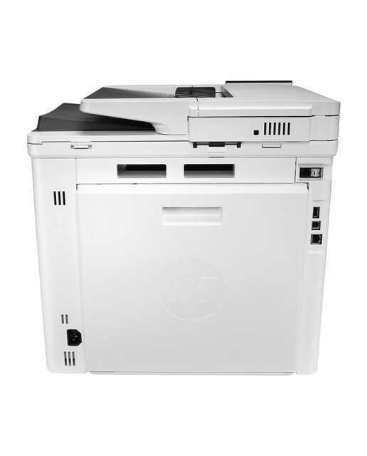 Impresora Multifunción HP Color LaserJet Enterprise MFP M480f, Fax Blanco-3