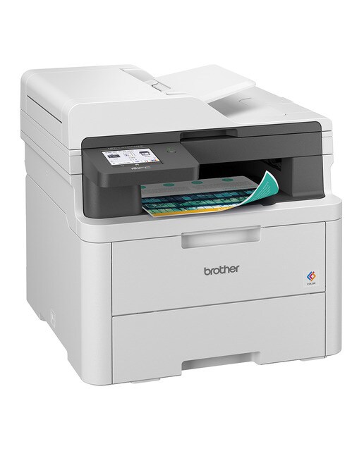Impresora Multifunción Láser color Brother MFC-L3740CDWE, Wi-Fi y Fax Blanco-2