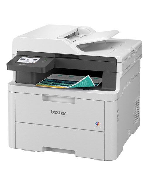 Impresora Multifunción Láser color Brother MFC-L3740CDWE, Wi-Fi y Fax Blanco-3