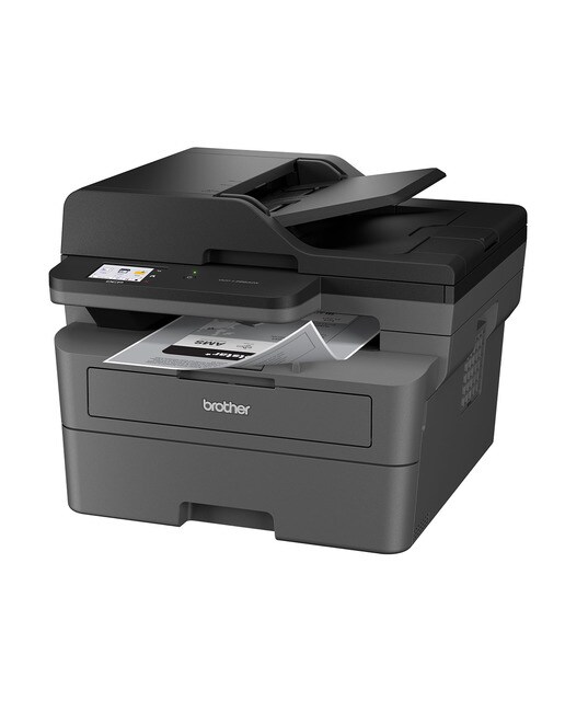 Impresora Multifunción Láser monocromo Brother DCP-L2660DW, Wi-Fi y Ethernet Negro-3