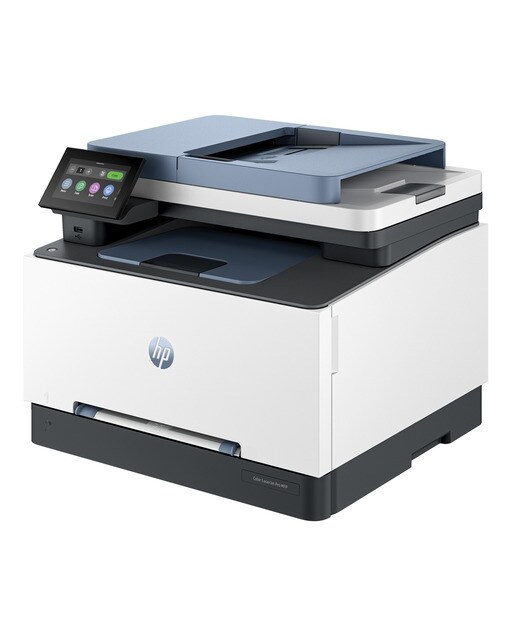 Impresora Multifunción HP Color LaserJet Pro 3302sdw, Ethernet y Wi-Fi Blanco / Azul-4