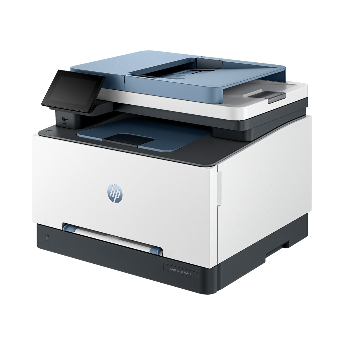 Impresora multifunción HP Color LaserJet Pro 3302Fdw, Fax Blanco / Azul-2