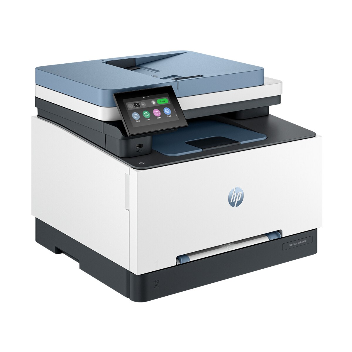 Impresora multifunción HP Color LaserJet Pro 3302Fdw, Fax Blanco / Azul-5