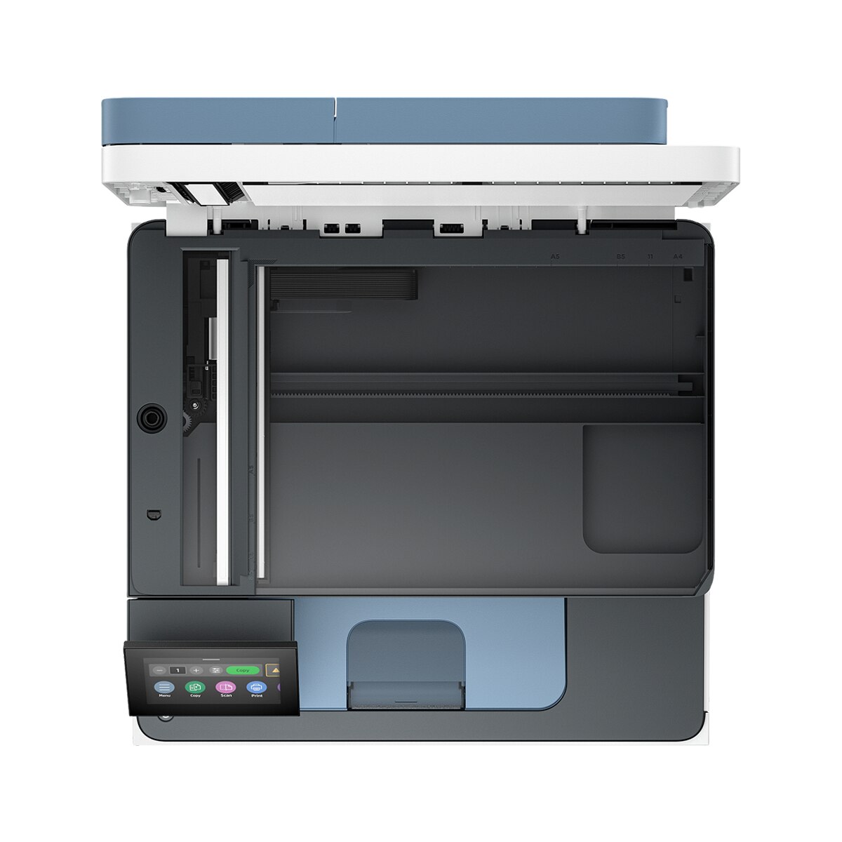 Impresora multifunción HP Color LaserJet Pro 3302Fdw, Fax Blanco / Azul-7