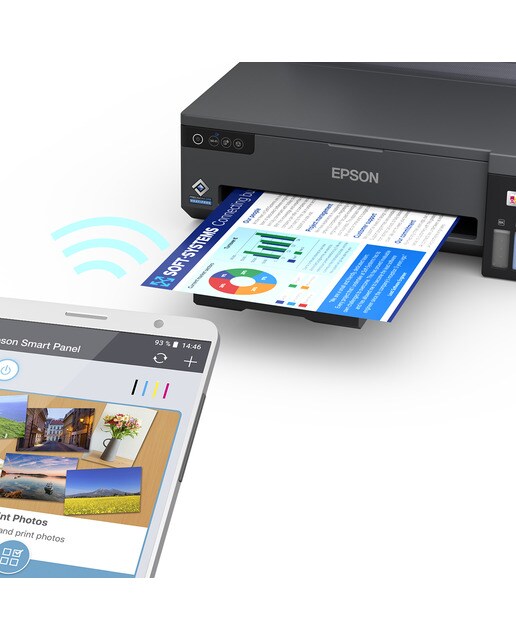 Impressora Recarregável Epson EcoTank ET-14100, Wi-Fi, A3 Preto-4