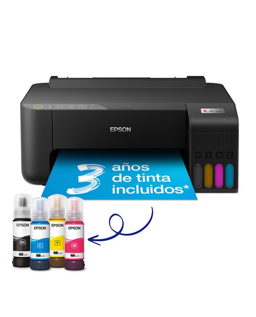 Impresora rellenable tinta Epson EcoTank ET-1810 Wi-Fi Negro-2