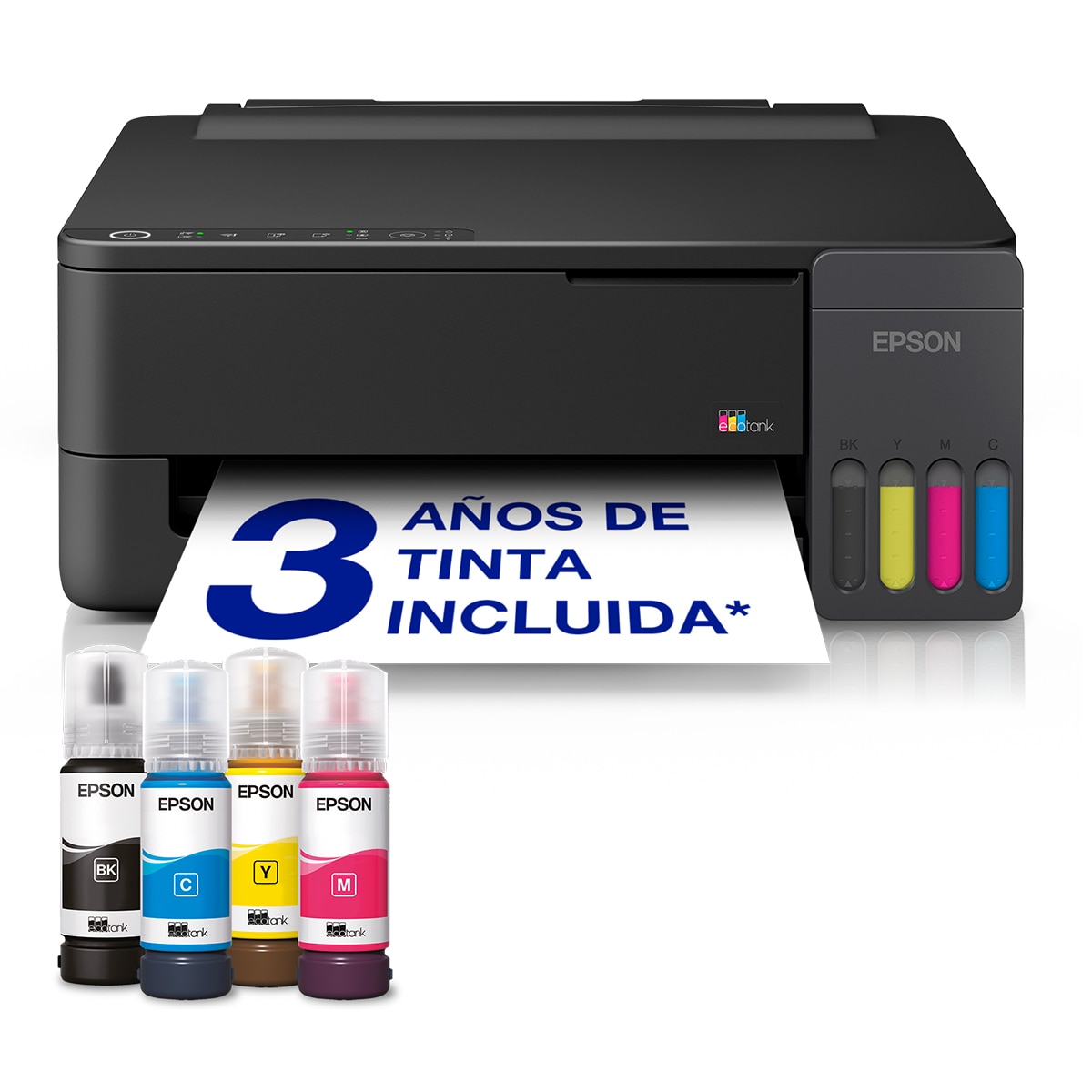 Impresora Rellenable Tinta Epson EcoTank ET-1910 - Negro Negro-1