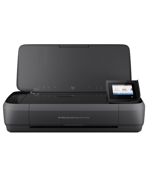 Impresora Multifunción HP OfficeJet 250 Mobile, WiFi, USB, color, impresión inalámbrica y móvil - Negro Negro-2