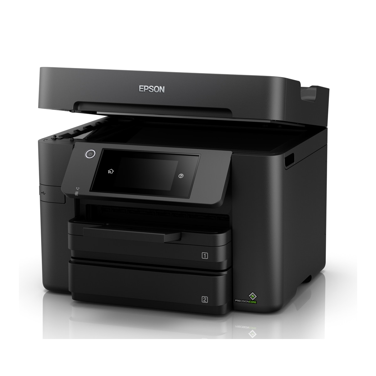 Impresora Multifunción tinta Epson WorkForce Pro WF-4830DTWF, Fax y Wi-Fi Negro-2