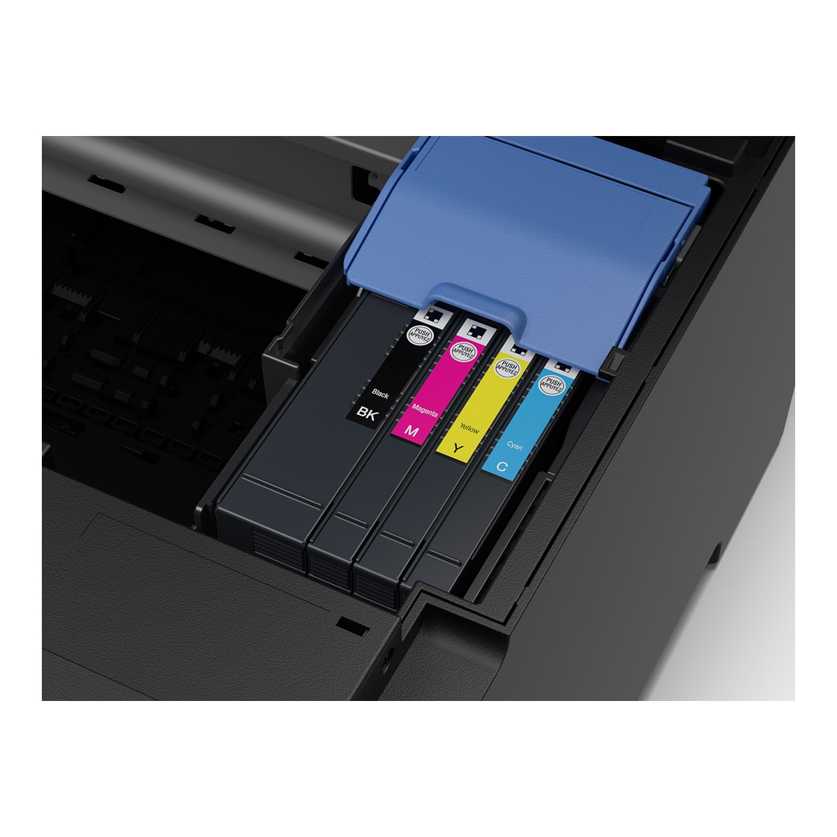 Impressora Multifunções Epson WorkForce WF-7840DTWF Fax e Wi-Fi - Preto Preto-4