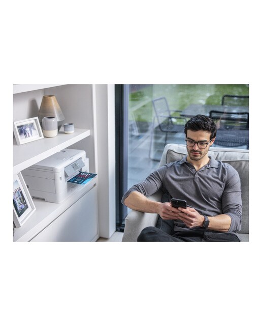 Impresora Multifunción tinta Brother MFC-J4540DW, Fax Blanco-5