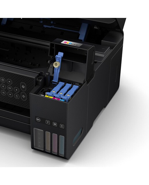 Impresora Multifunción rellenable tinta Epson EcoTank ET-2850, Wi-Fi - Negro Negro-2