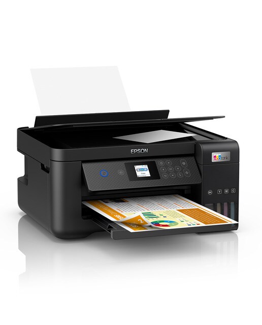 Impresora Multifunción rellenable tinta Epson EcoTank ET-2850, Wi-Fi - Negro Negro-4
