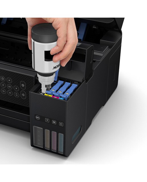 Impresora Multifunción rellenable tinta Epson EcoTank ET-2850, Wi-Fi - Negro Negro-5