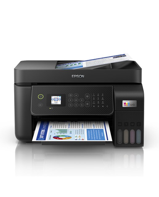 Impresora Multifunción rellenable tinta Epson EcoTank ET-4800, Fax, Wi-Fi Negro-2