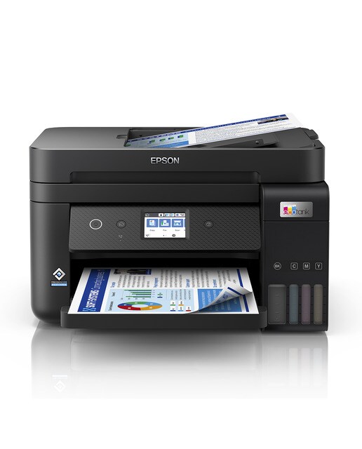Impresora Multifunción rellenable tinta Epson EcoTank ET-4850, Fax, Wi-Fi Negro Negro-2