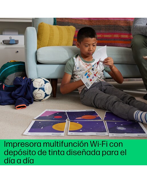 Impresora Multifunción Tinta HP Smart Tank 5106 Wi-Fi Blanco / Azul-13