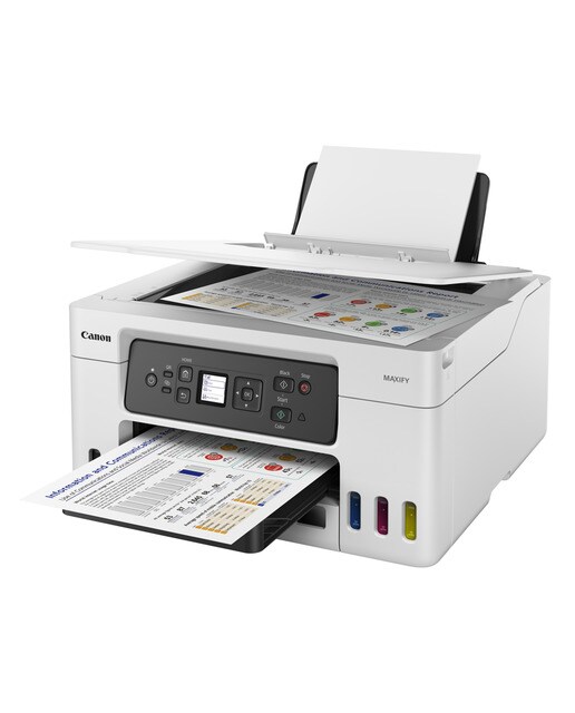 Impresora Multifunción Canon MAXIFY GX3050, Wi-Fi y Cloud Link - Blanco Blanco-3
