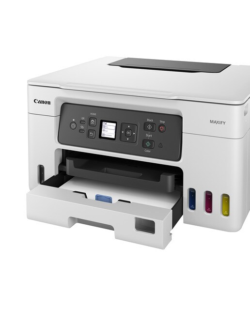 Impresora Multifunción Canon MAXIFY GX3050, Wi-Fi y Cloud Link - Blanco Blanco-4