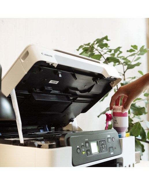 Impresora Multifunción Canon MAXIFY GX3050, Wi-Fi y Cloud Link - Blanco Blanco-9