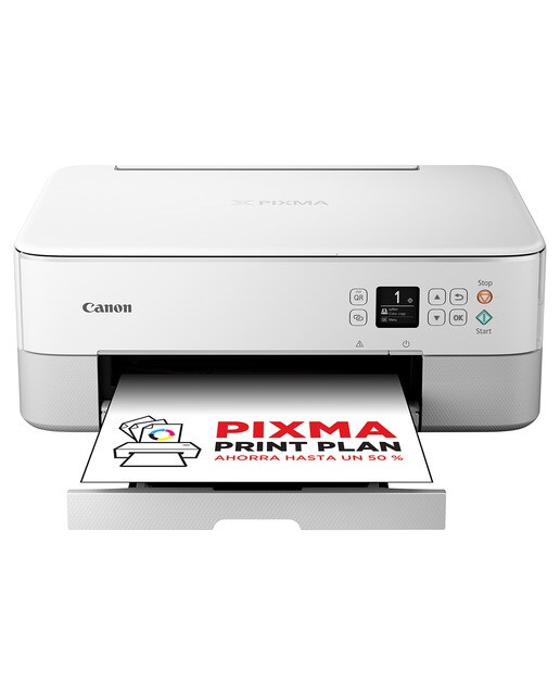 Impresora multifunción tinta Canon PIXMA TS5351i, Wi-Fi. Compatible PIXMA Print Plan Blanco-1