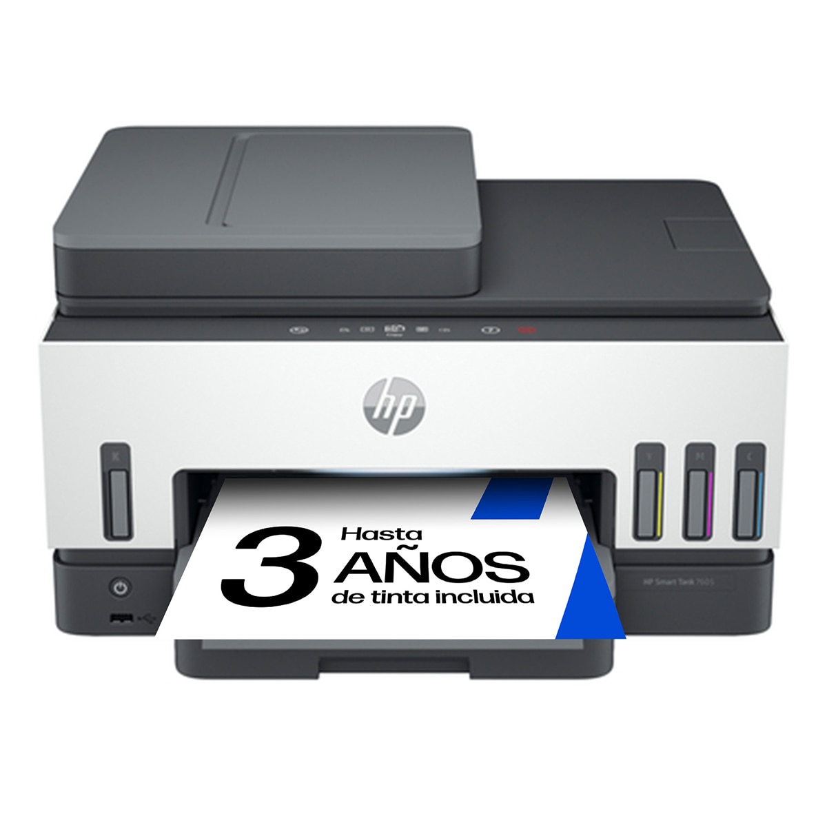 Imagen 0 de Impresora Multifunción Rellenable Tinta HP Smart Tank 7605, Fax y Wi-Fi
