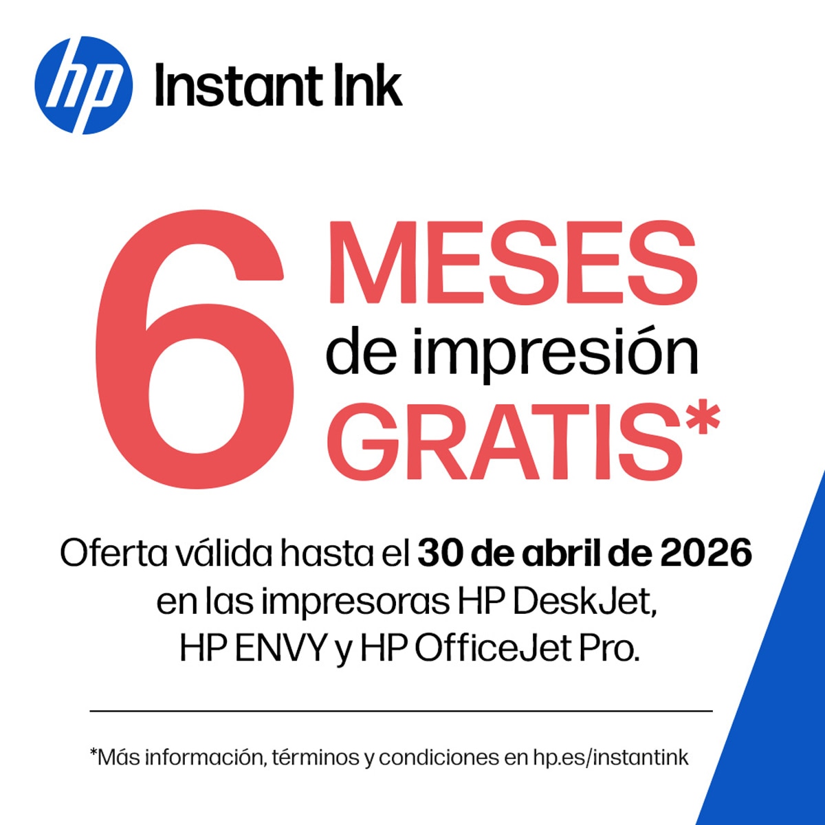 Impresora Multifunción HP DeskJet 4230e, compatible con Instant Ink Blanco / Azul-11