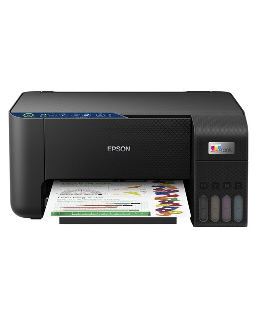 Impresora Multifunción rellenable tinta Epson Ecotank ET-2861 Negro-1