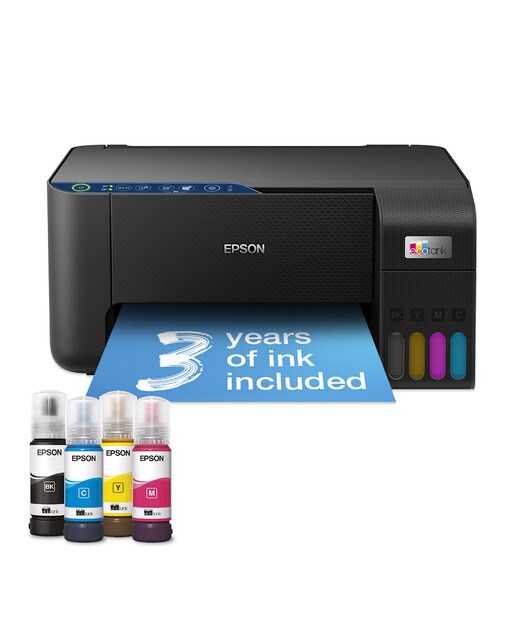 Impresora Multifunción rellenable tinta Epson Ecotank ET-2861 Negro-2
