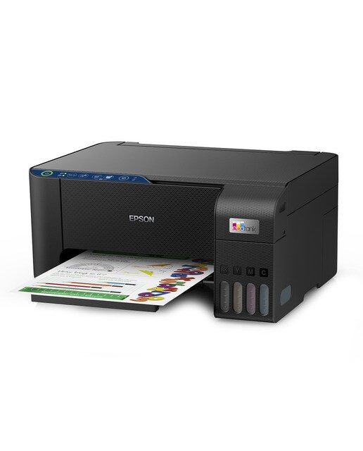 Impresora Multifunción rellenable tinta Epson Ecotank ET-2861 Negro-4