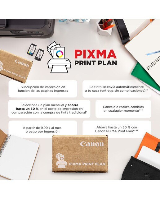 Impresora Multifunción 3 en 1 Canon PIXMA TS7450i, impresión a doble cara automática, ADF y WiFi. Compatible con PIXMA Print Plan Negro-6