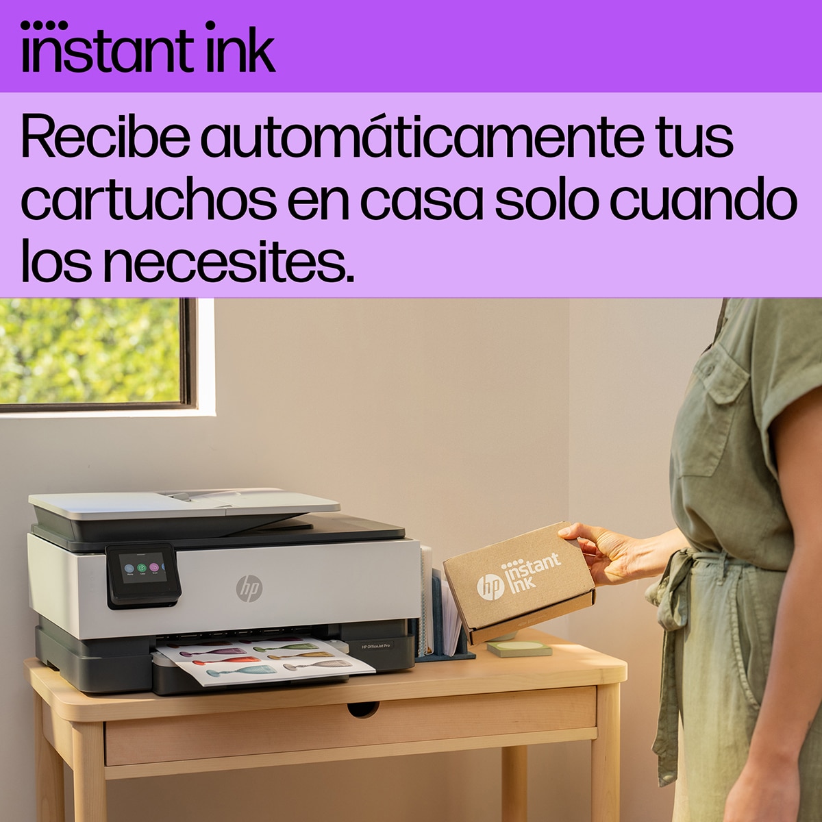 Impresora multifunción HP OfficeJet Pro 8125e, Fax móvil, Wi-Fi, compatible con Instant Ink Blanco / Gris-8