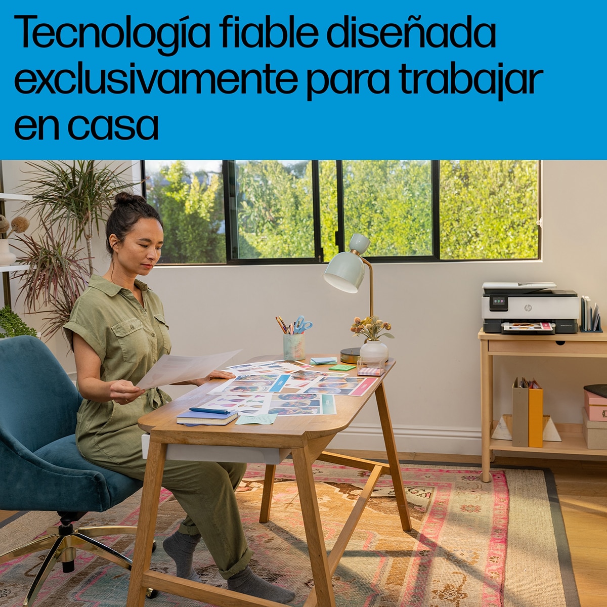 Impresora multifunción HP OfficeJet Pro 8125e, Fax móvil, Wi-Fi, compatible con Instant Ink Blanco / Gris-9