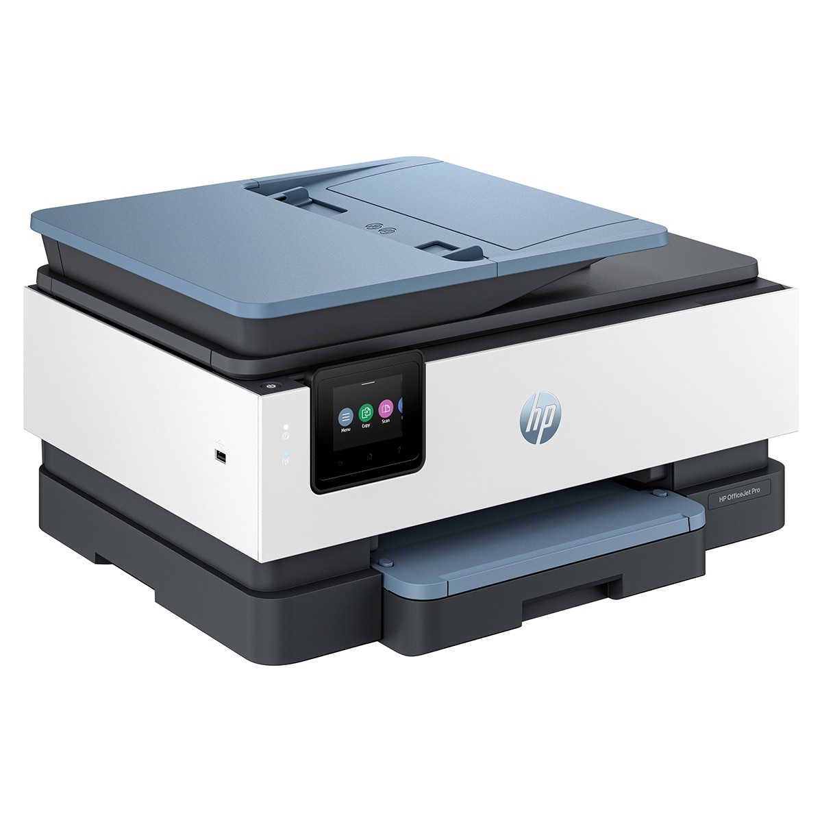 Impresora Multifunción HP OfficeJet Pro 8135e, Fax, Wi-Fi, compatible con Instant Ink - Blanco / Azul Blanco / Azul-4