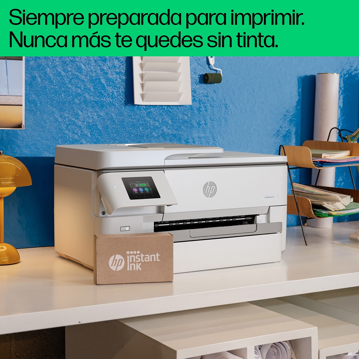 Impresora A3 Multifunción HP OfficeJet Pro 9720e, HP+, Wi-Fi, compatible con Instant Ink - Blanco Blanco-12