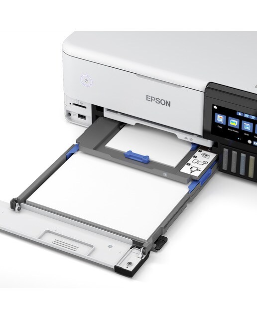Impressora Multifunçõs Recarregável Epson EcoTank ET-8500 Wi-Fi Branco-5
