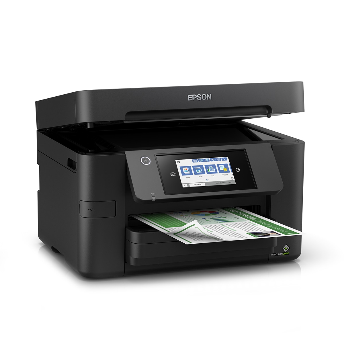 Multifunción Epson Workforce Pro WF-4820DWF Wi-Fi, Fax Negro-5