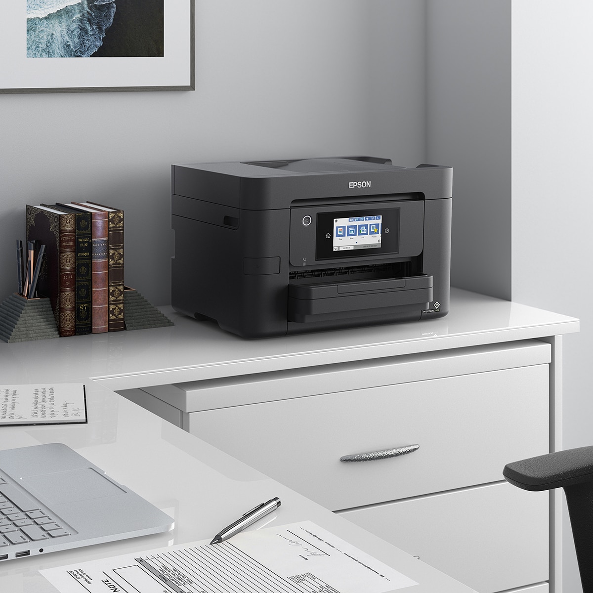 Multifunción Epson Workforce Pro WF-4820DWF Wi-Fi, Fax Negro-6