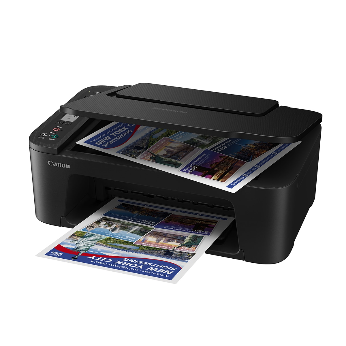 Impresora Multifunción 3 en 1 Canon PIXMA TS3750i, alimentación de papel posterior y WiFi. Compatible con PIXMA Print Plan Negro-4