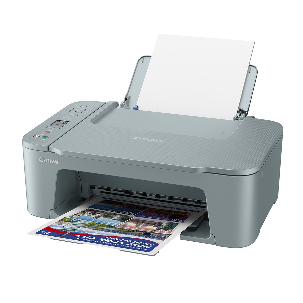 Impresora Multifunción 3 en 1 Canon PIXMA TS3752i, alimentación de papel posterior y WiFi. Compatible con PIXMA Print Plan Azul-3