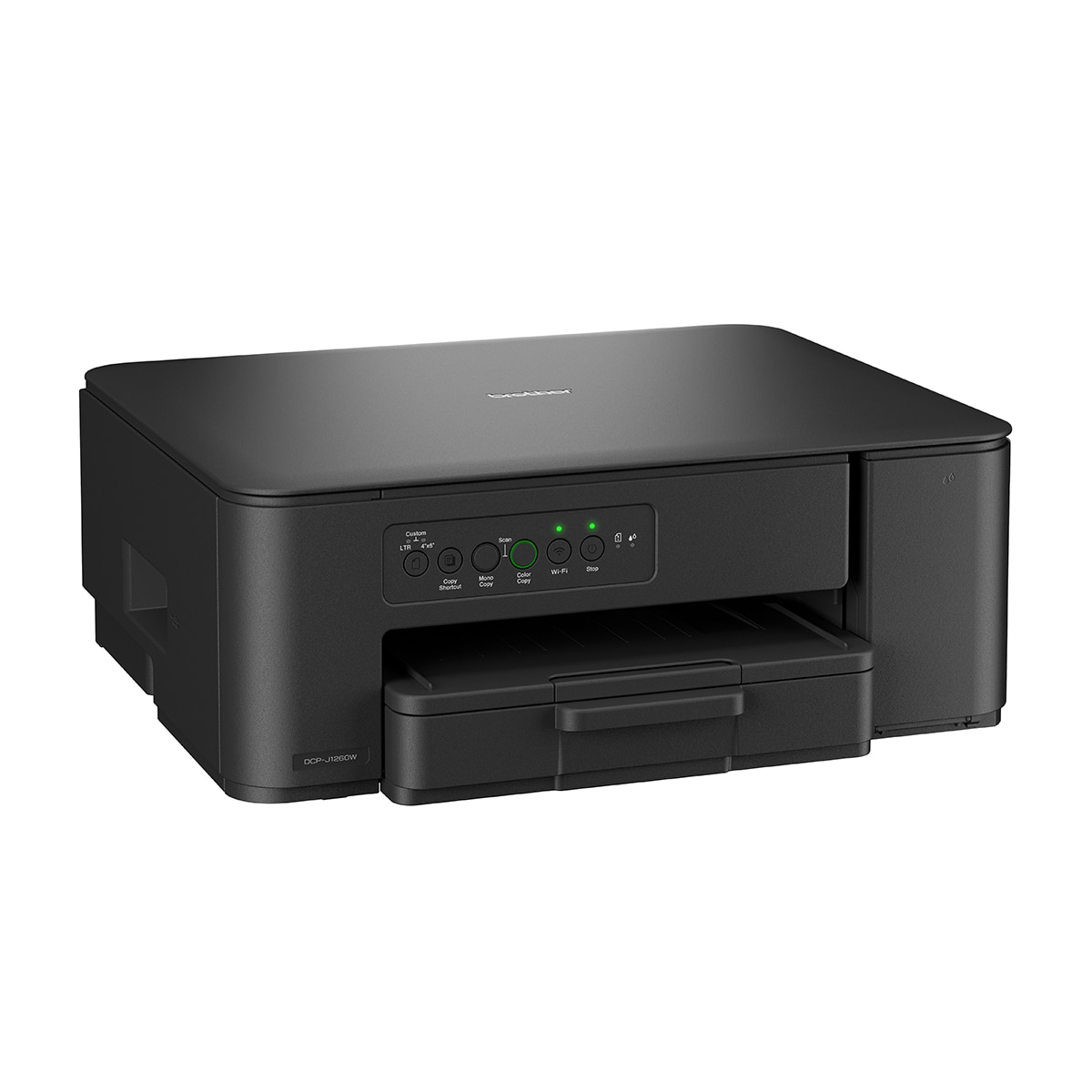 Impresora multifunción tinta Brother DCP-J1260W, Wi-Fi Negro-2