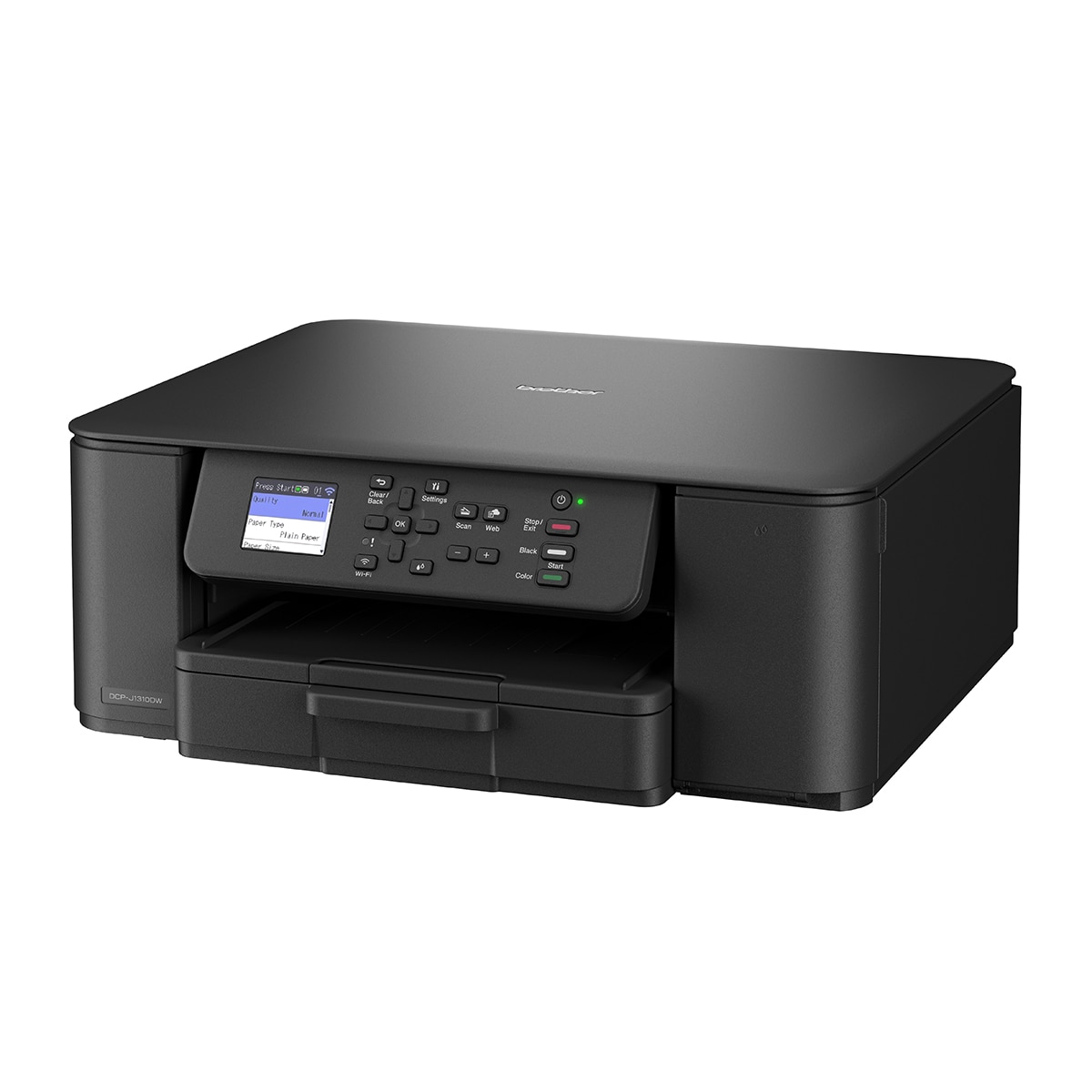 Impresora multifunción tinta Brother DCP-J1310DW, Wi-Fi Negro-3