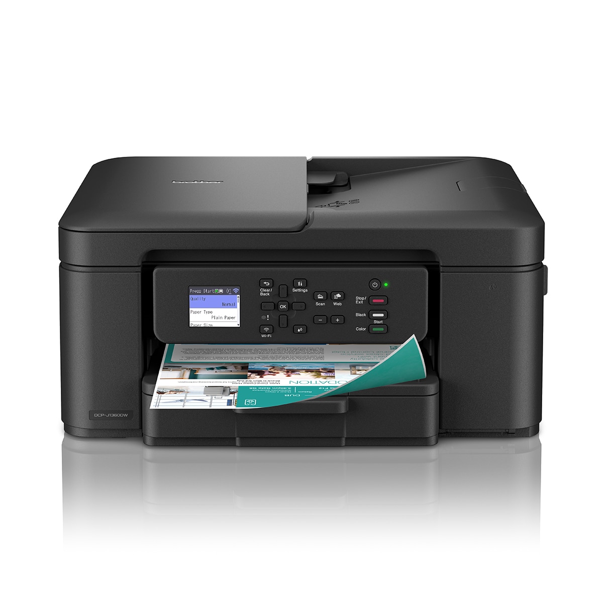 Imagen 0 de Impresora multifunción tinta Brother DCP-J1360DW, Wi-Fi