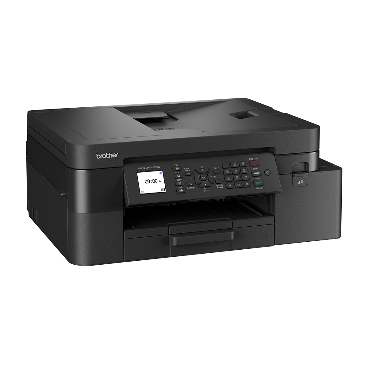 Impresora multifunción tinta Brother MFC-J4350DW, Wi-Fi Negro-2