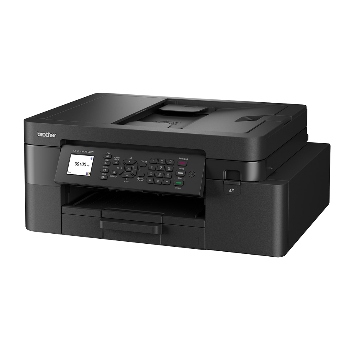 Impresora multifunción tinta Brother MFC-J4350DW, Wi-Fi Negro-3