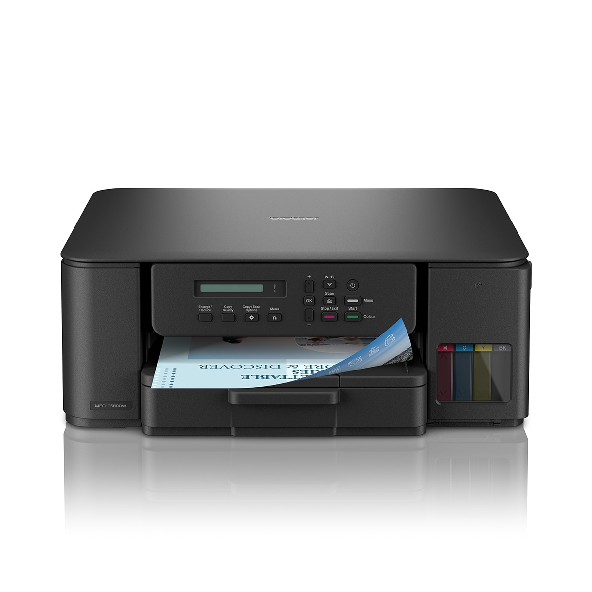 Imagen 0 de Impresora multifunción rellenable tinta Brother DCP-T580DW, Wi-Fi