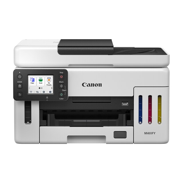 Imagen 0 de Impresora Multifunción Canon 3 en 1 MAXIFY GX6150 MegaTank con ADF de 50 hojas, Wi-Fi, depósitos de tinta rellenables