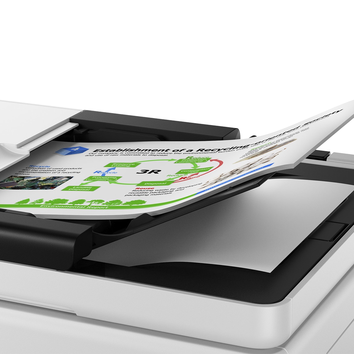 Impresora Multifunción Canon 3 en 1 MAXIFY GX6150 MegaTank con ADF de 50 hojas, Wi-Fi, depósitos de tinta rellenables Blanco-3