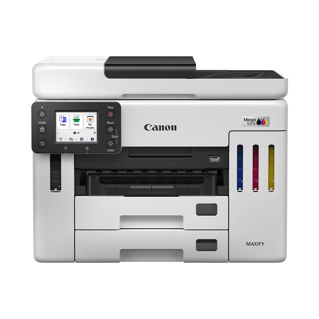 Imagen 0 de Impresora Multifunción Canon 4 en 1 MAXIFY GX7150 MegaTank con D-ADF de 50 hojas, Wi-Fi, depósitos de tinta rellenables, impresora de alto rendimiento